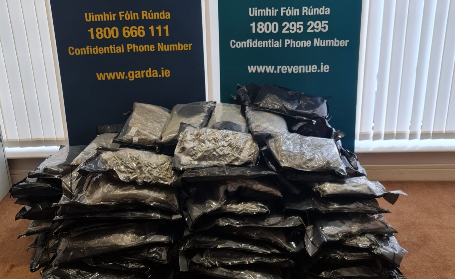 Man, 40s, arrested as Gardaí seize over €1m worth of cannabis in Limerick