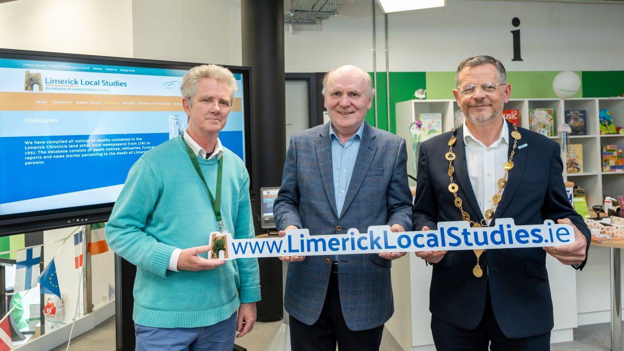 Mayor of Limerick launches new local studies website