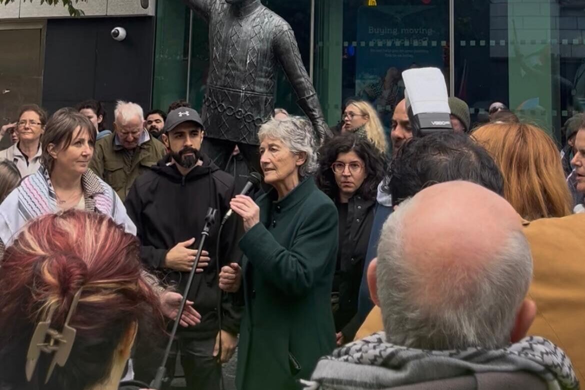 Catherine Connolly in Limerick City