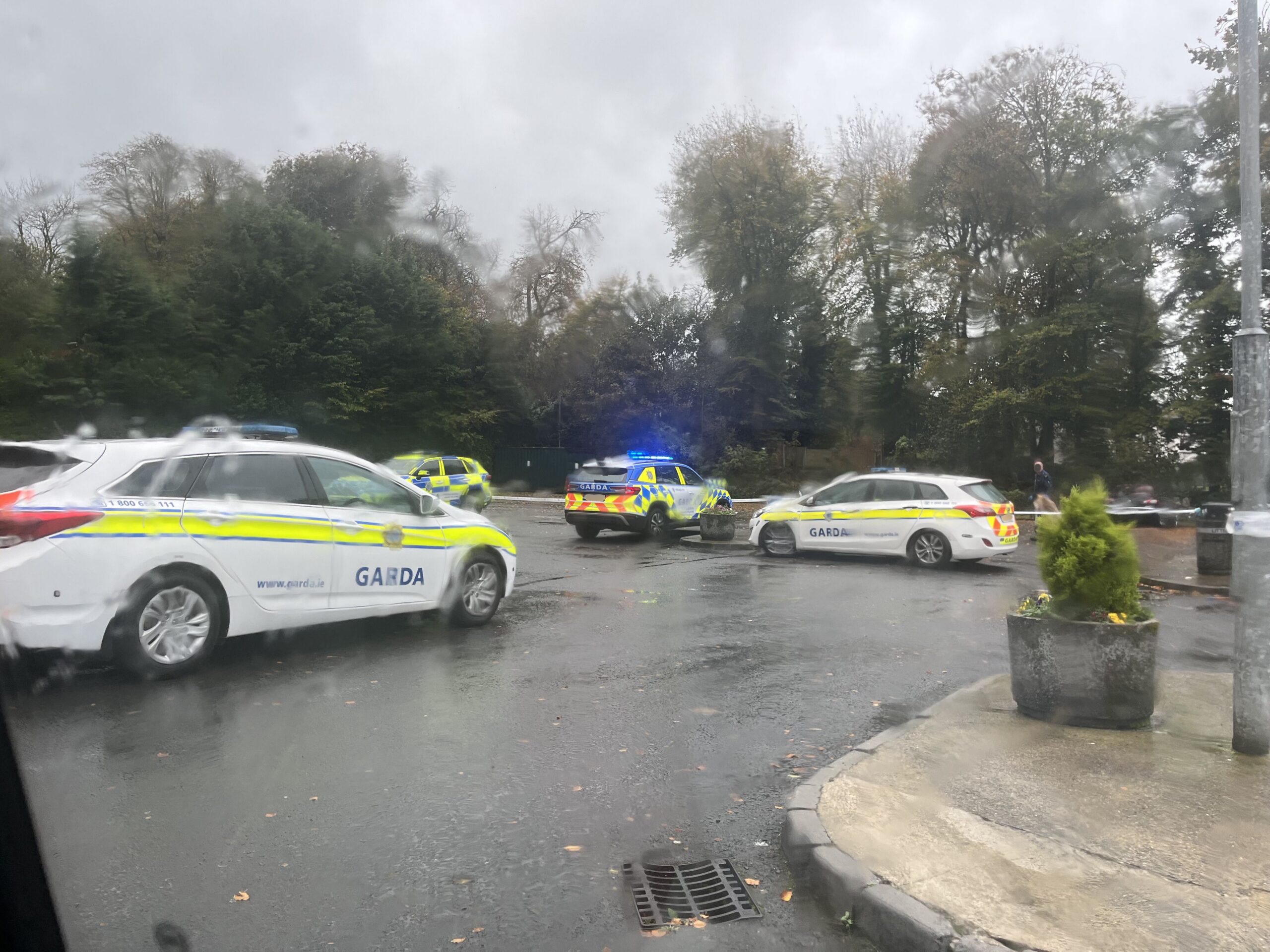 Gardaí at the scene of the incident in Castleconnell