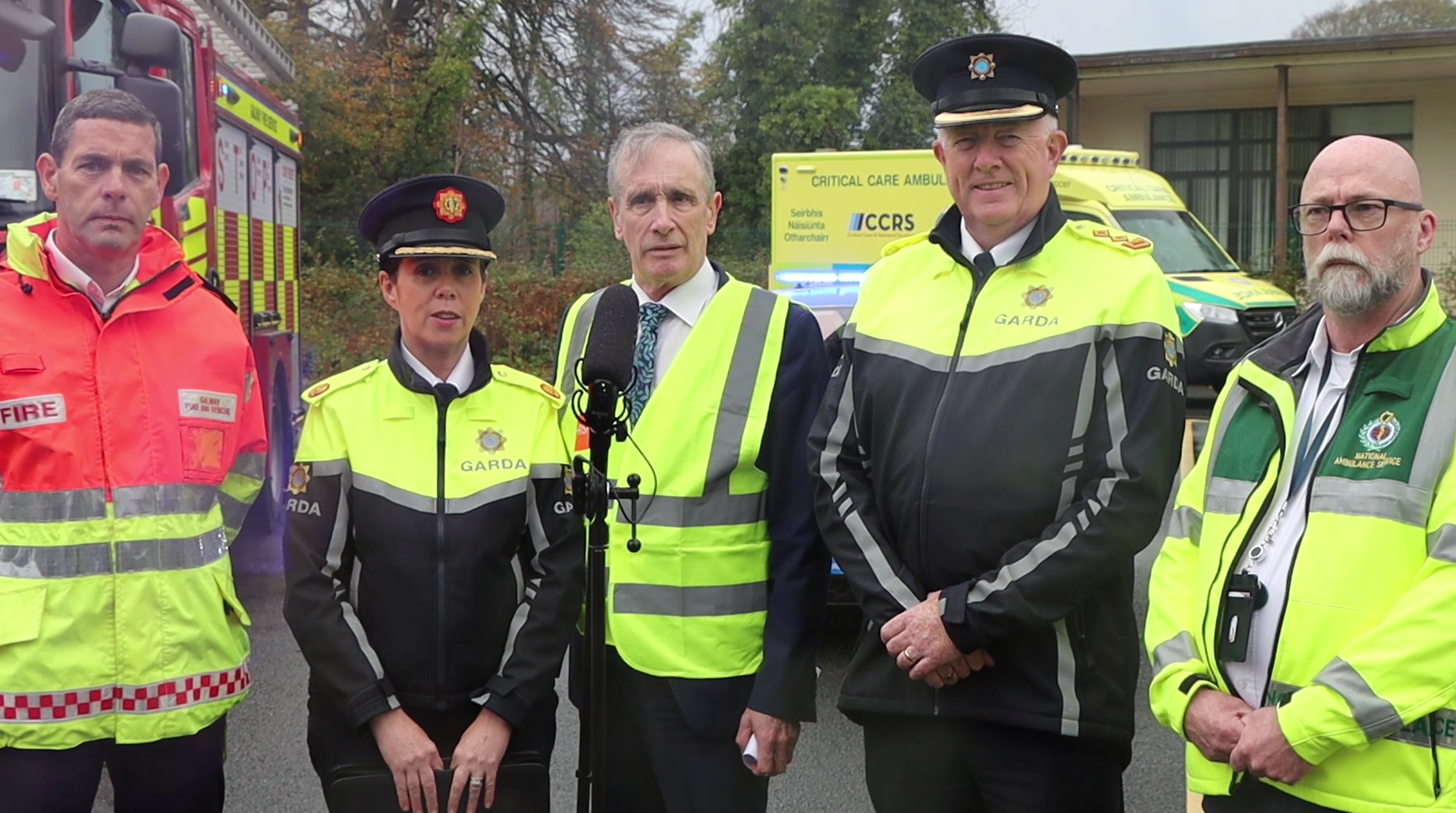 Photo credit An Garda Síochána October Bank Holiday Road Safety Appeal