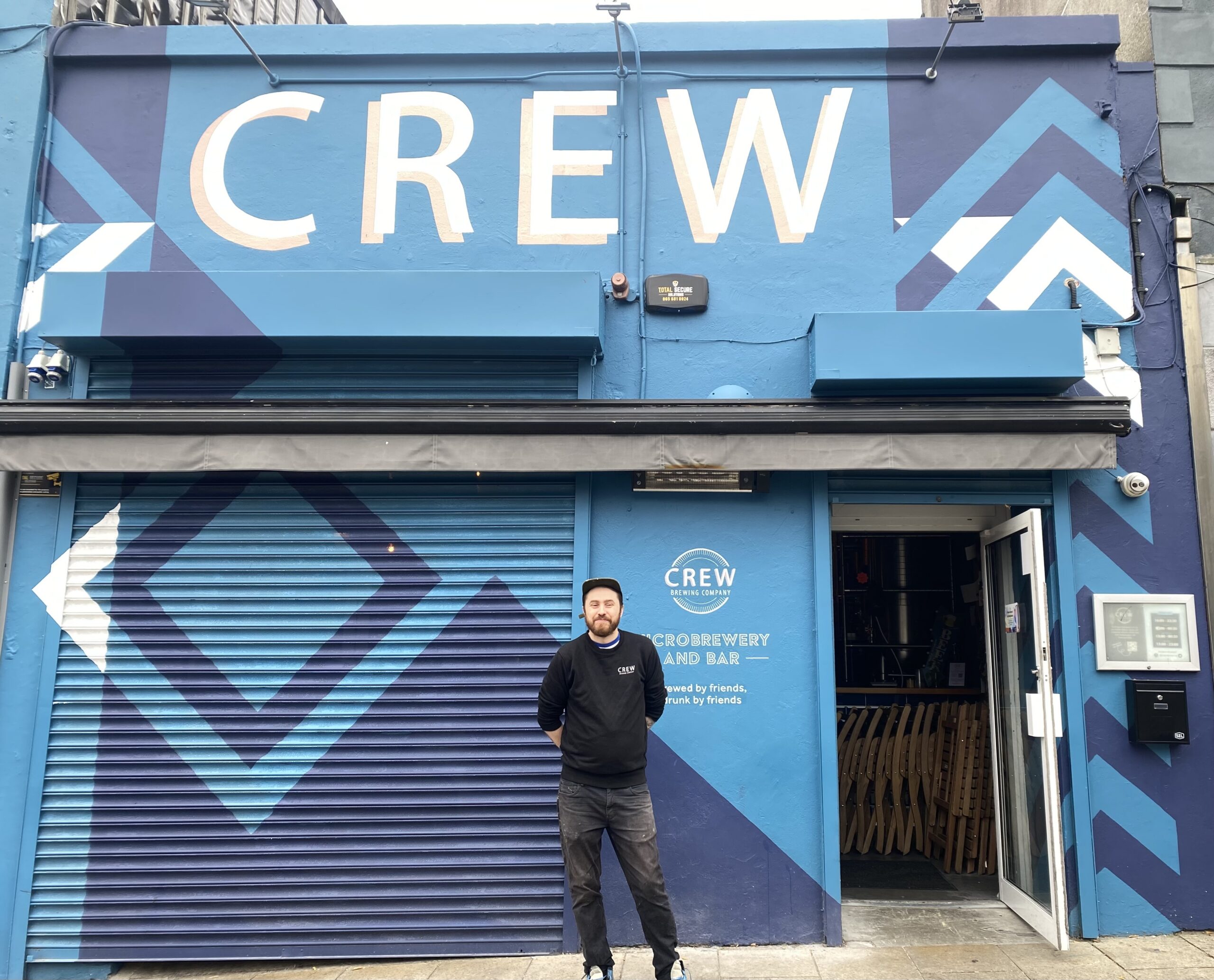Jono Cruite Crew Brew owner