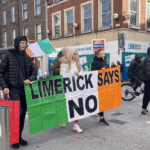 Three arrested during Limerick Says No protest