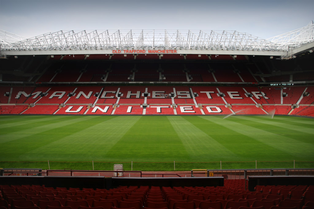 Old Trafford, stadium of Manchester United (Man Utd)