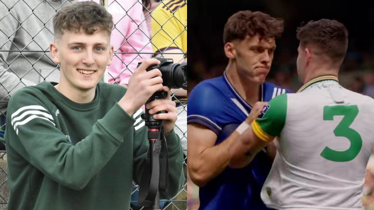 Mark Forde (left) and David Clifford and Brendan McCole (right).