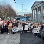 Protests against SNA reviews take place in Limerick city