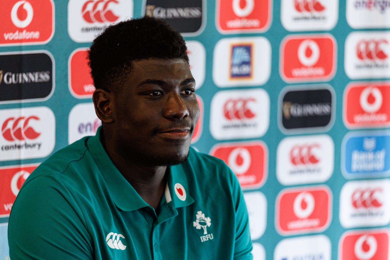 Ireland and Munster rugby player Edwin Edogbo