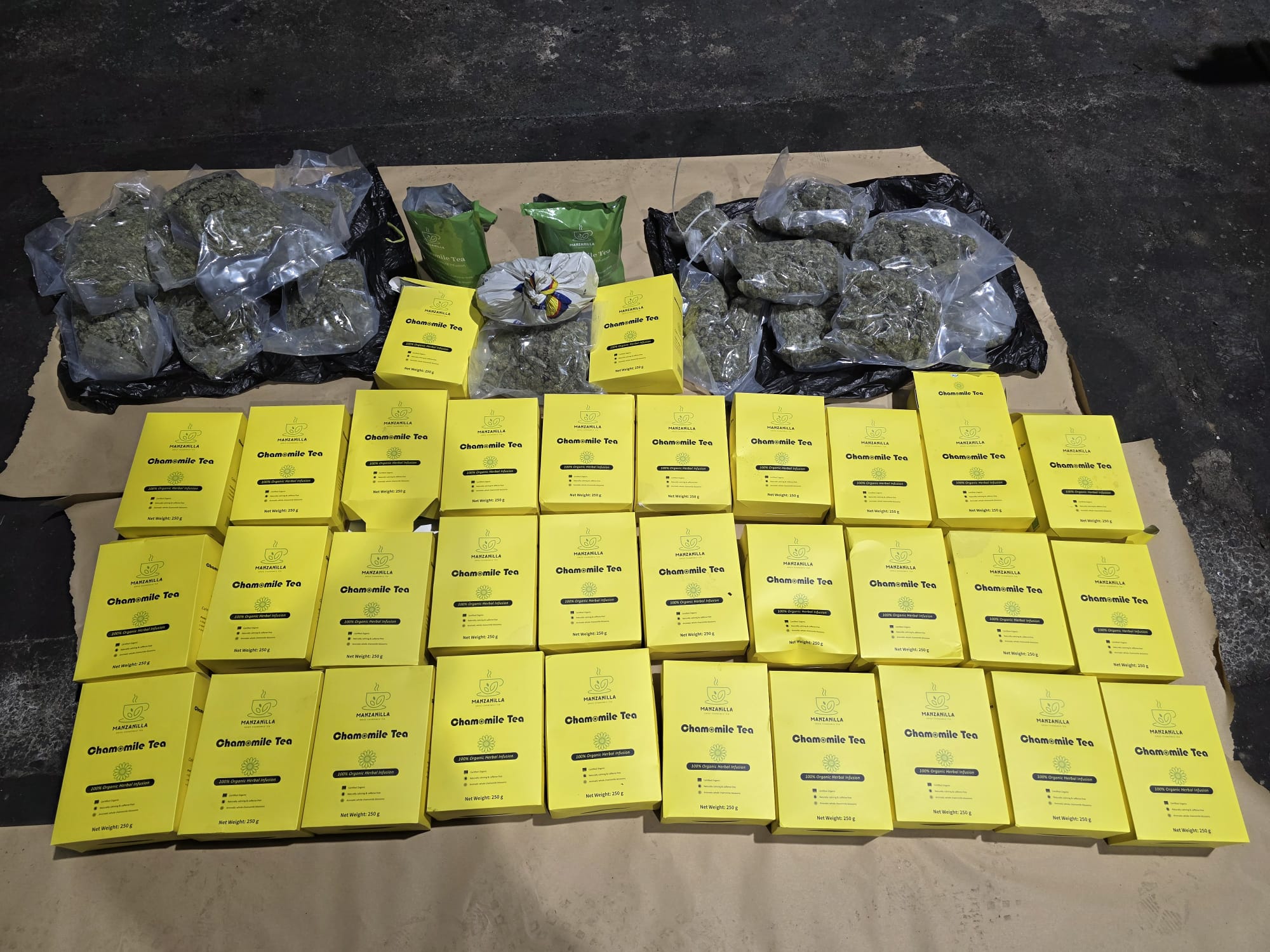 drug seizure tea box Limerick