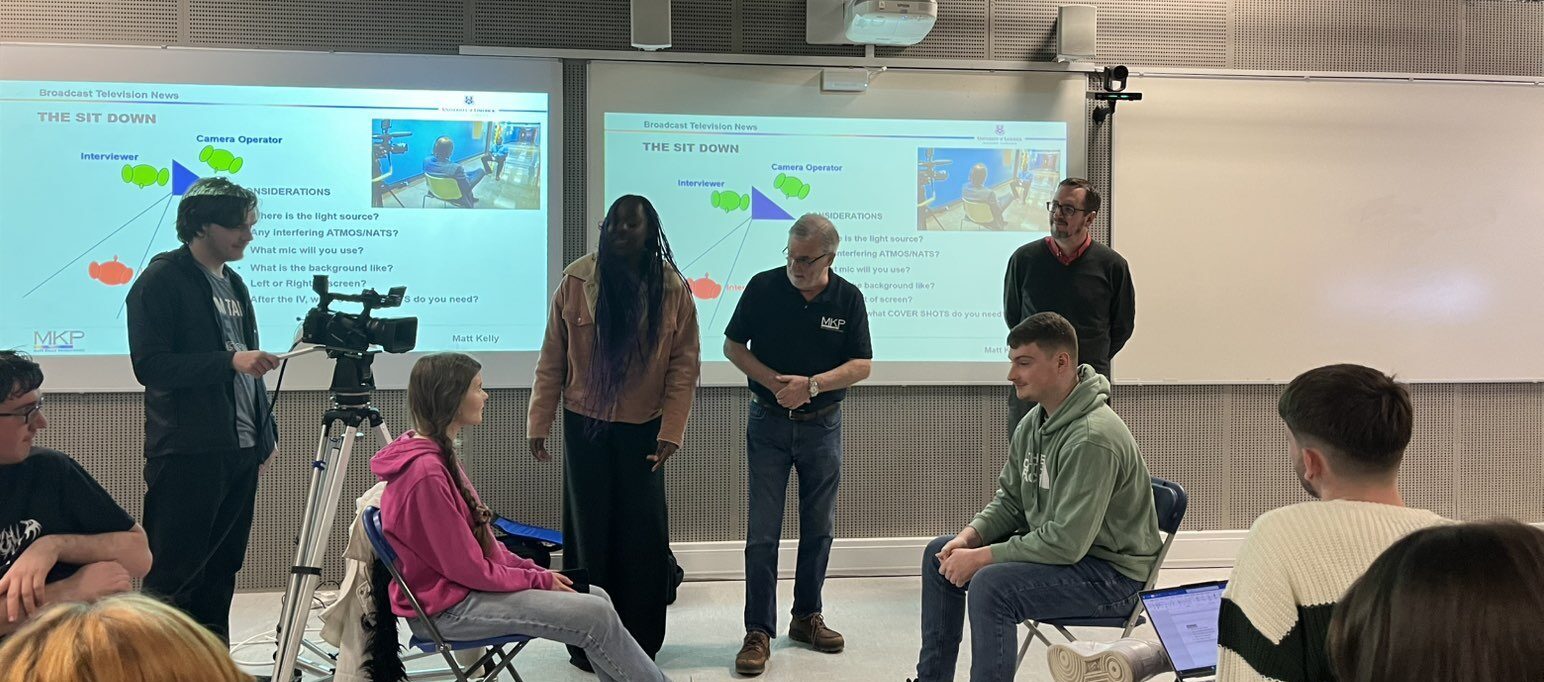 Tv journalism lecture