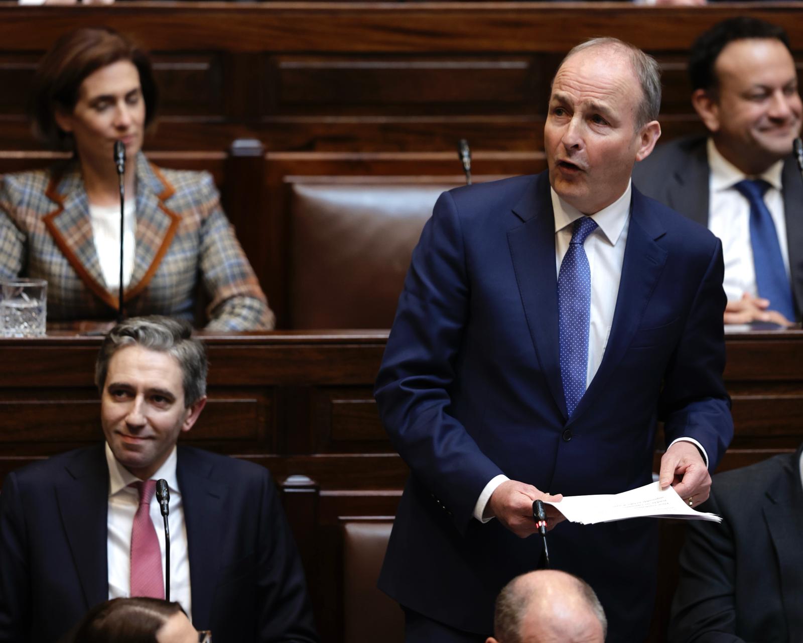 micheal martin simon harris image
