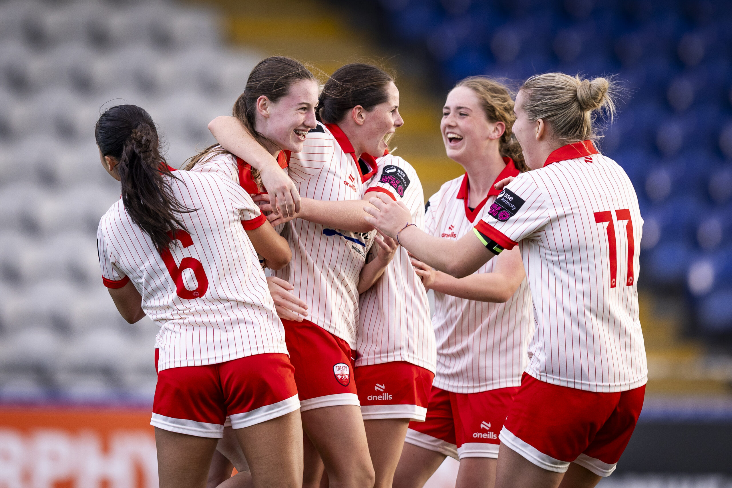 Treaty United women are aiming for their highest league finish. Photo: KBD Photos Treaty United women are aiming for their highest league finish. Photo: KBD Photos