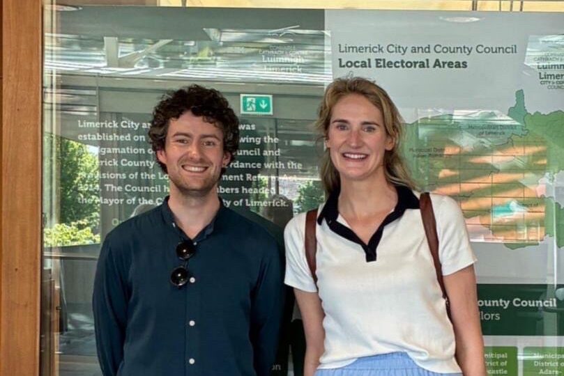 Shane Hickey-O’Mara and Elisa O’Donovan.